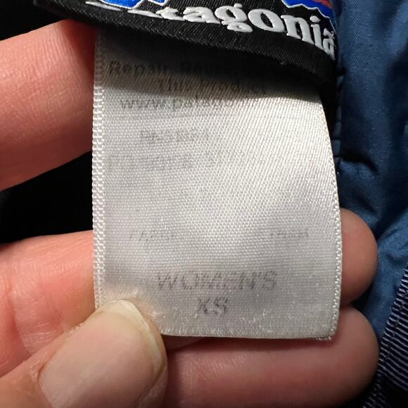 Patagonia Jacket Womens XS Down With It Parka Puffer Coat Hooded Long *stains - Picture 13 of 14